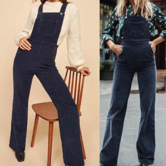 Reformation Denim - Reformation Jeans Baldwin Corduroy Overalls NWOT